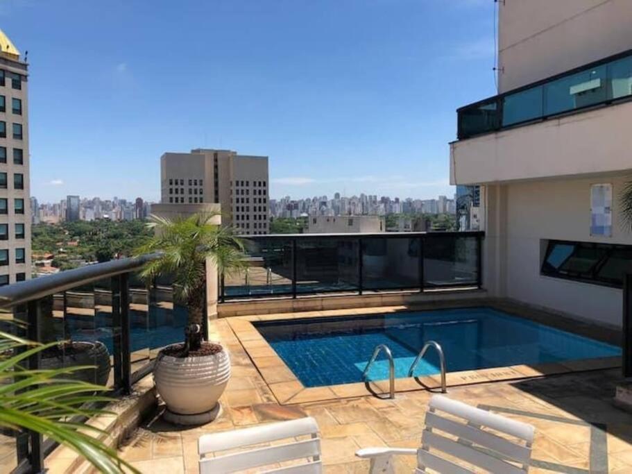 Conforto E Comodidade No Itaim Bibi-Apto 804 São Paulo Kültér fotó